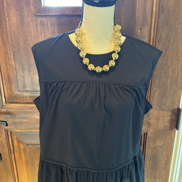 Chico’s Black Label Ruffled Tier Dress - Picture 2 of 7